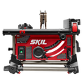 SKIL Jobsite Table Saw with Integrated Foldable Stand， 10， 15 Amp， 25-1/2” Rip Capacity