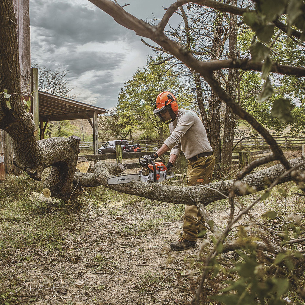 Stihl Gas-Powered Chainsaw, 18in. Bar, 50.2cc, 0.325in. Chain Pitch, Model# MS 261 C-M 18