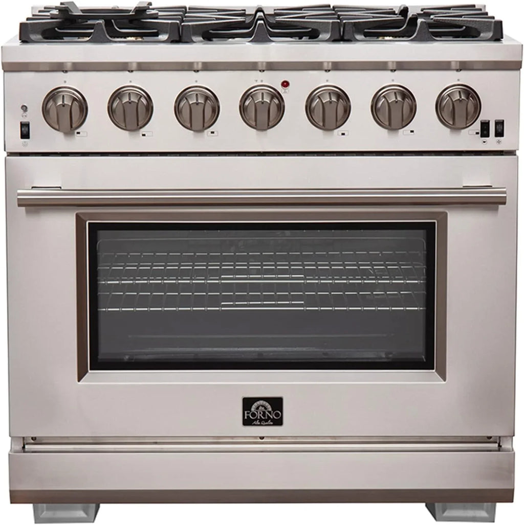 Capriasca - Titanium Professional 36 Freestanding Gas Range