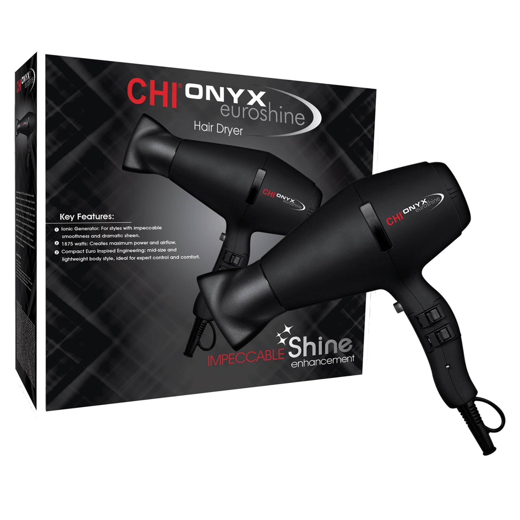 Chi Onyx Euroshine Hair Dryer