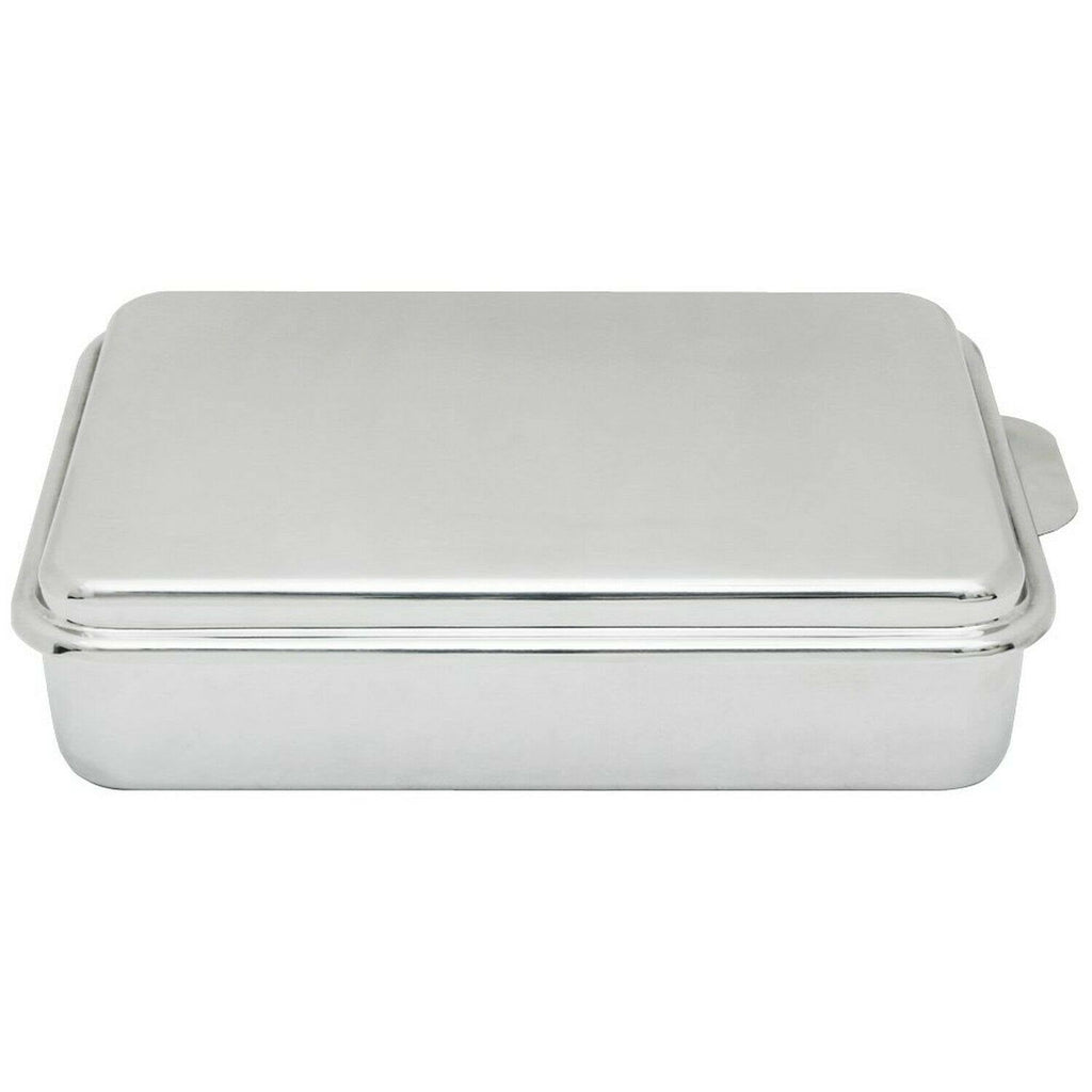 Lindy&s 8W44 Stainless Steel 9 x 13 Inches Covered Cake Pan