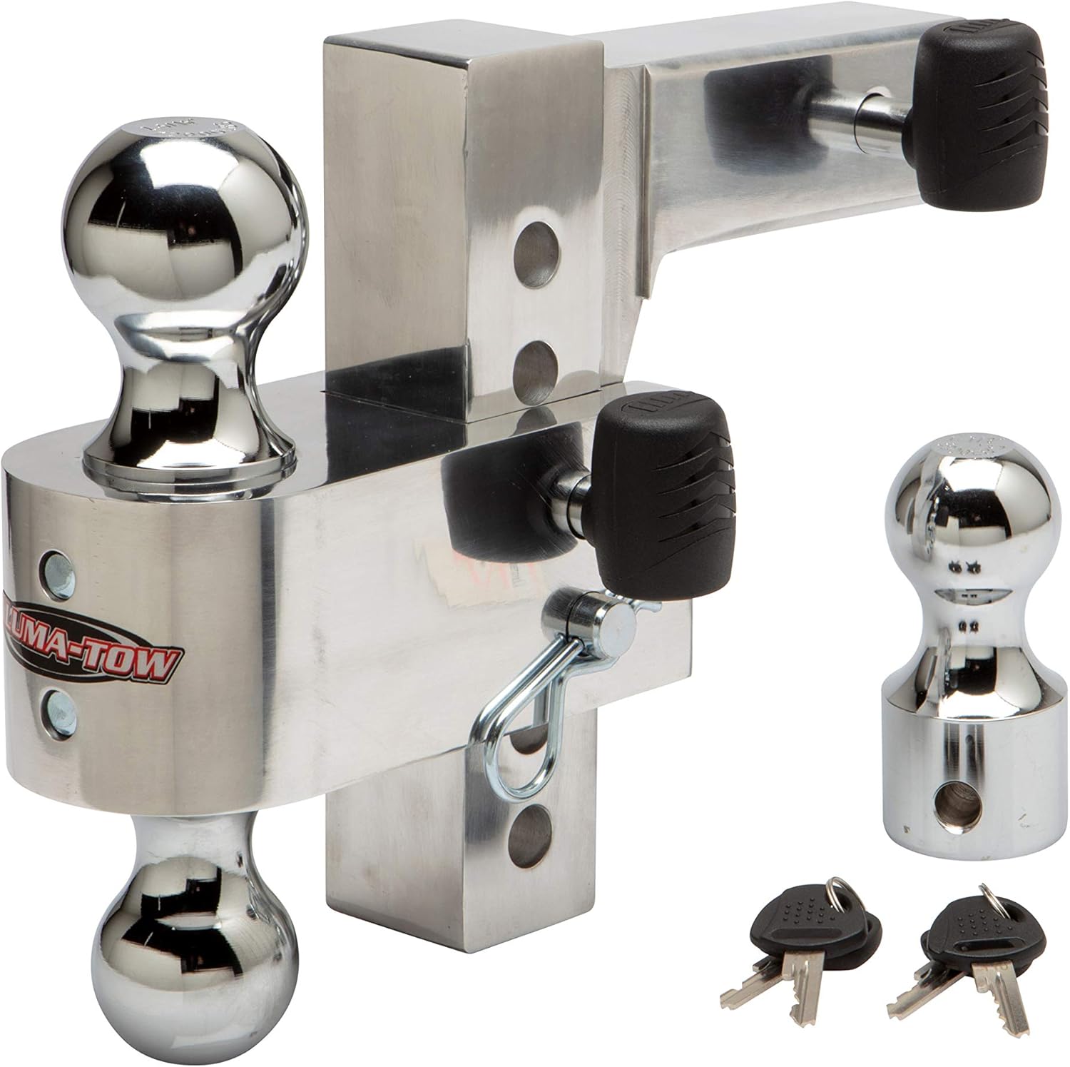 Uriah Products Aluma-Tow 6 Drop Ball Mount for 2 Receiver (UT623410)