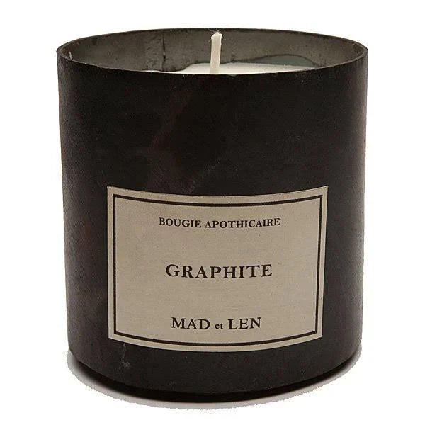 Mad et Len Graphite Apothicaire Candle