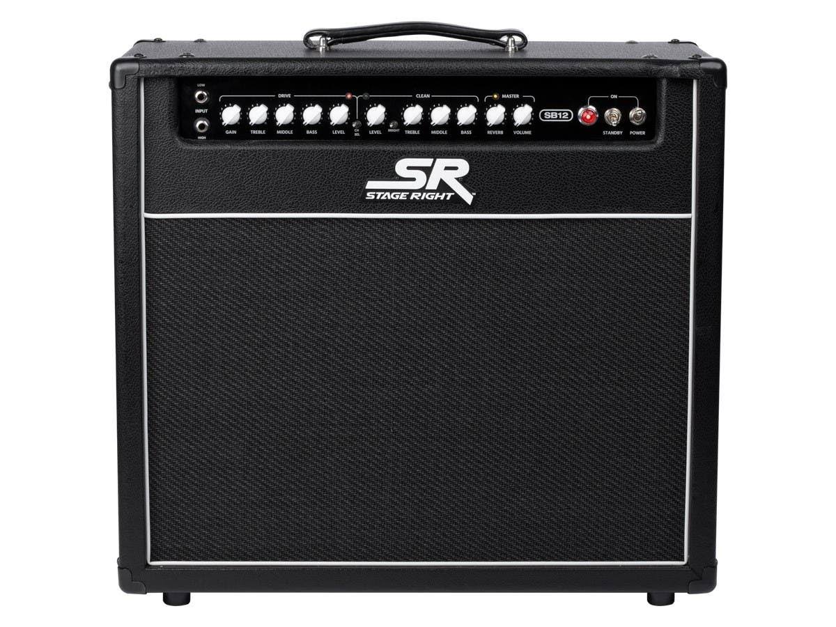 Stage Right by Monoprice SB12 50-Watt All Tube 2-Channel 1x12 Guitar Amp Combo with Reverb