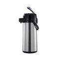 Excellante 2.2 LITER/74 OZ Airpot, Stainless steel Body, Glass Lined, Lever Top