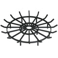 40 inch Heavy Duty Wagon Wheel Fire Pit Grate