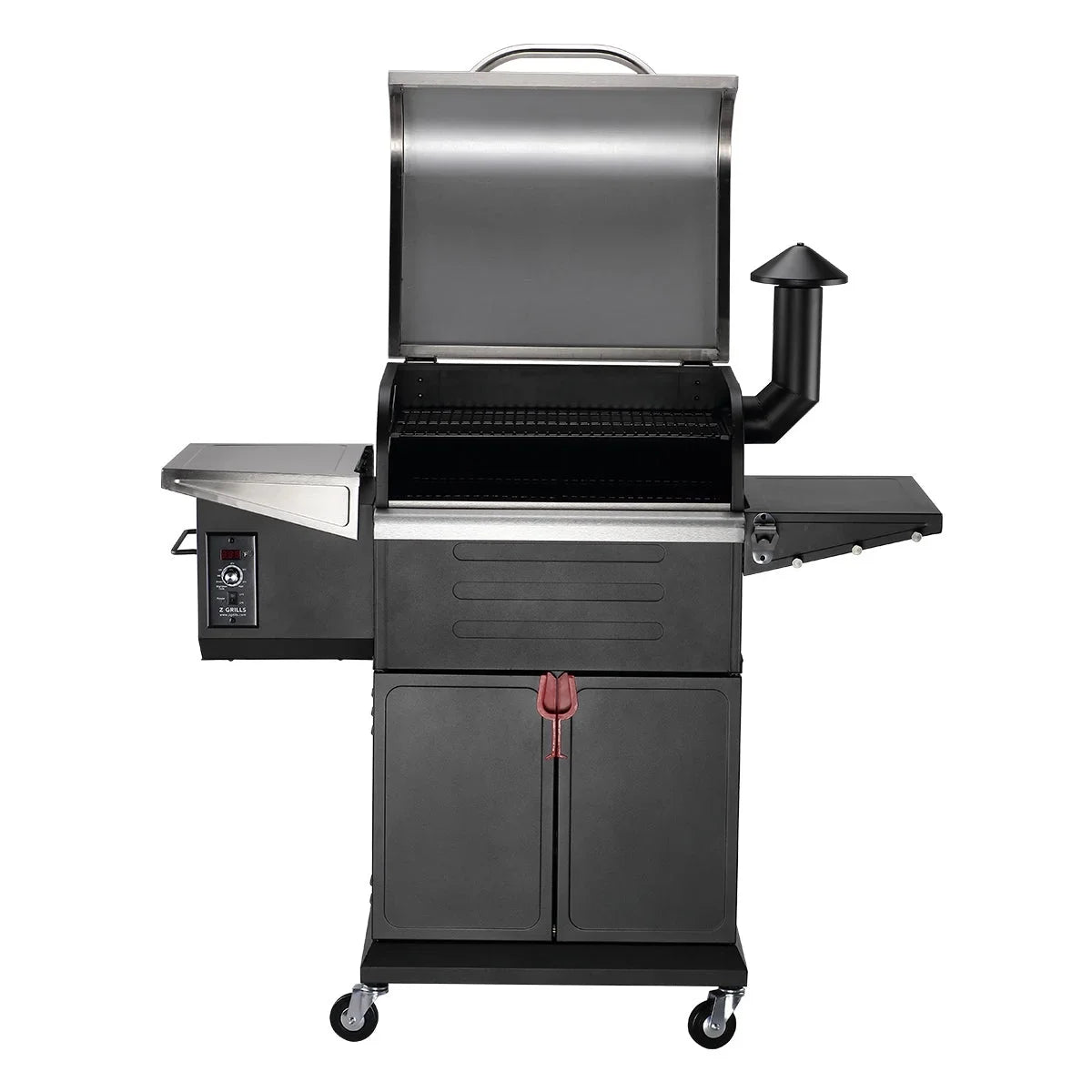 Z GRILLS Wood Pellet Grill Smoker with PID Technology, Auto Temperature Control, Direct Flame Searing Function, 572 sq in Cooking Area for Outdoor BBQ