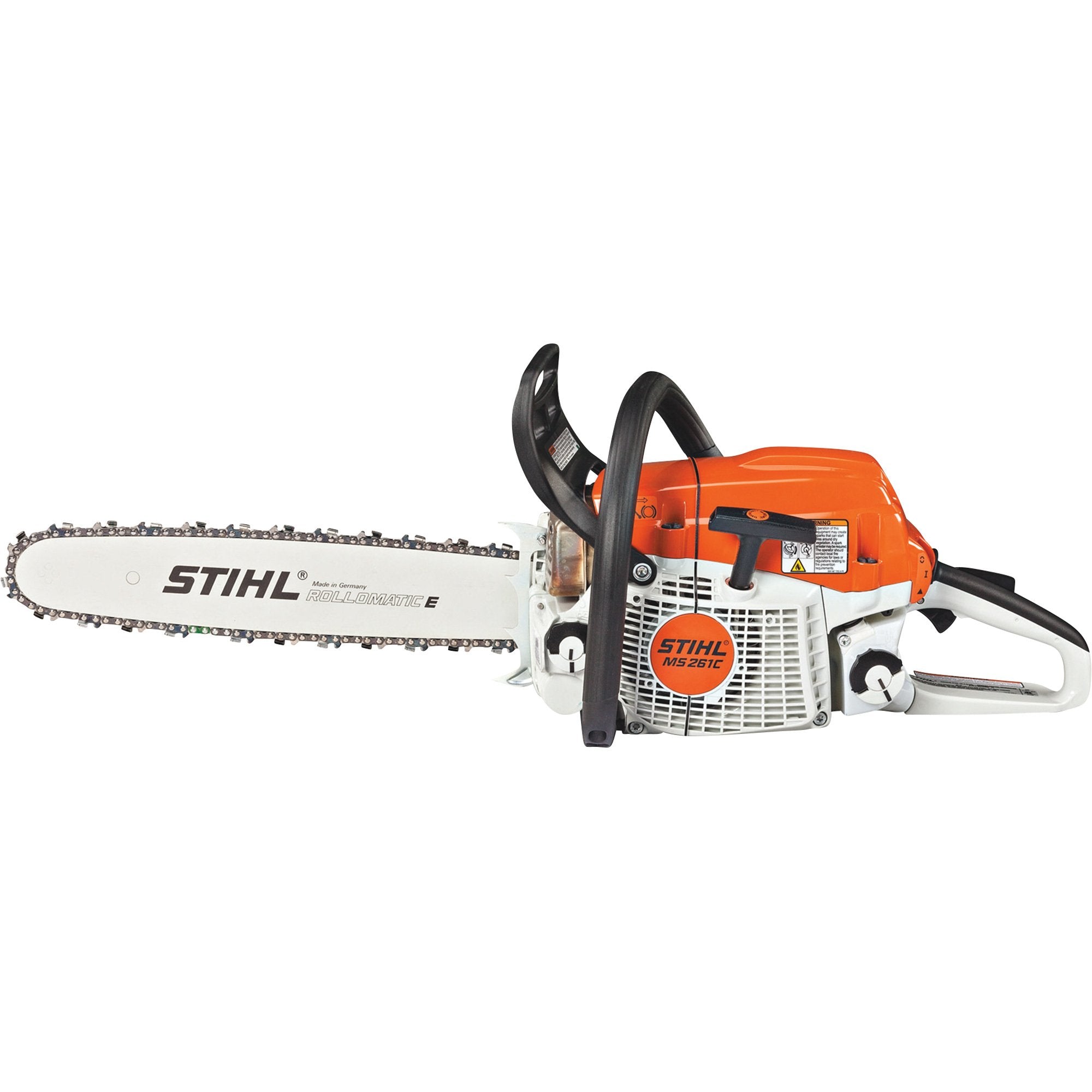 Stihl Gas-Powered Chainsaw, 18in. Bar, 50.2cc, 0.325in. Chain Pitch, Model# MS 261 C-M 18