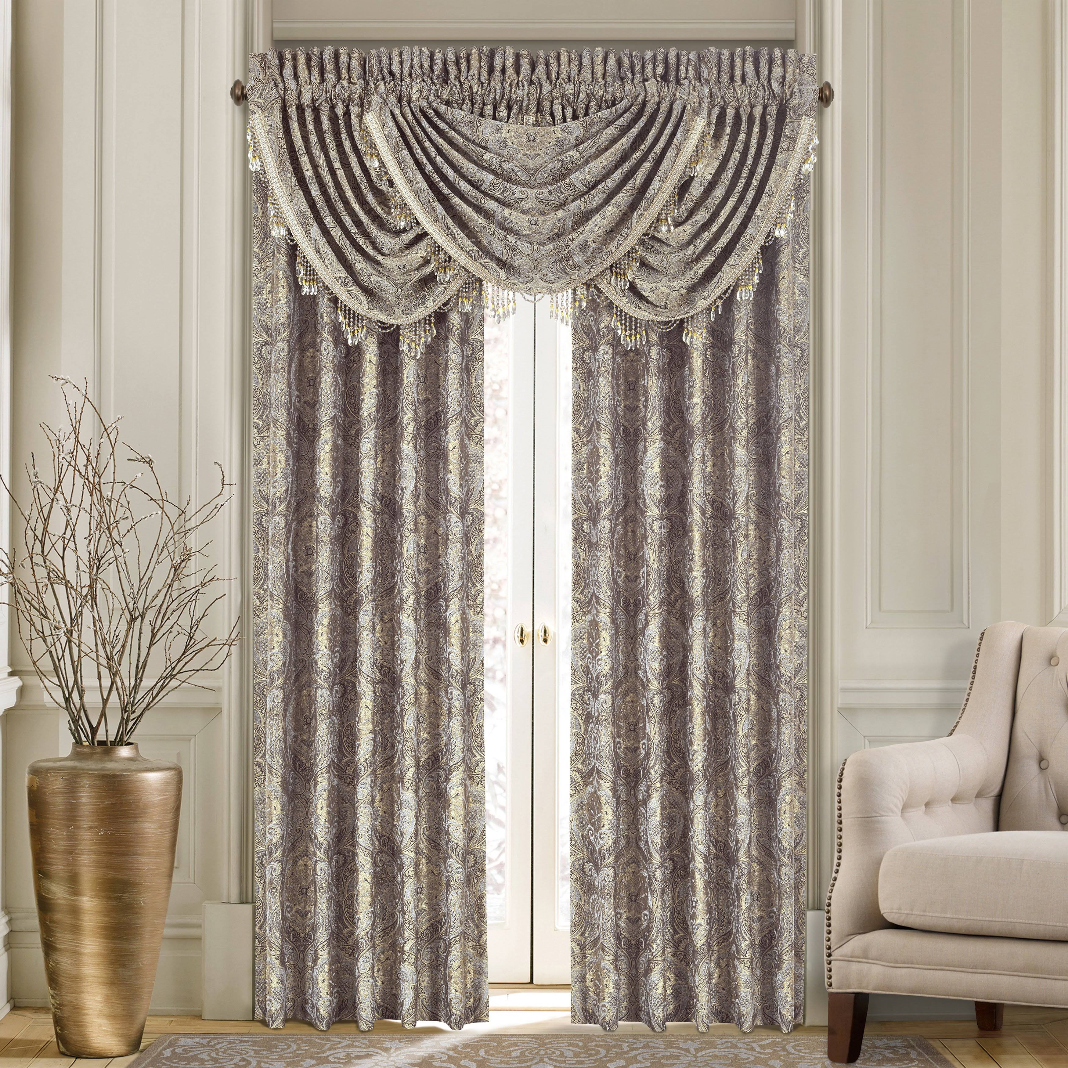 J Queen New York Provence Stone Valance - Waterfall
