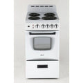 Avanti 20 in. 2.1 cu. ft. Electric Range in White