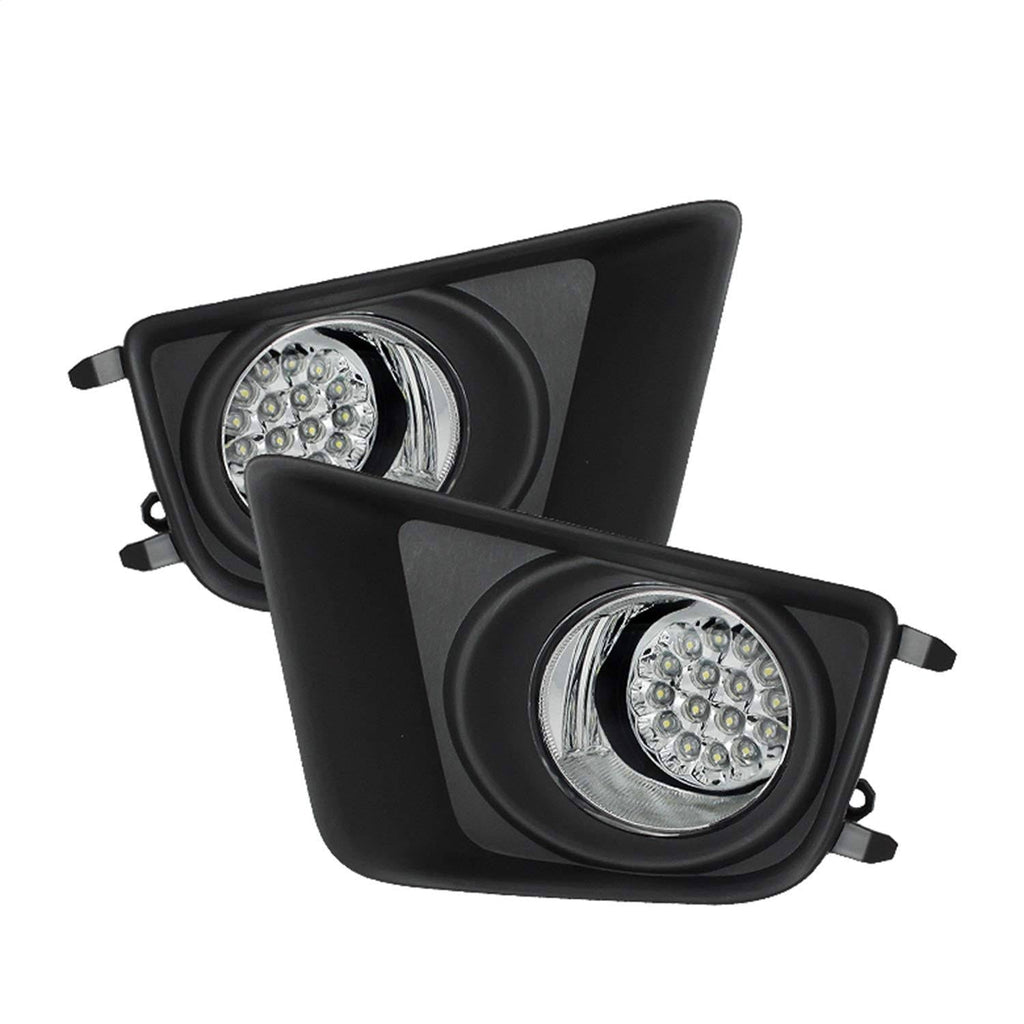 2012-2015 Toyota Tacoma Spyder LED Fog Lights Clear 5075154