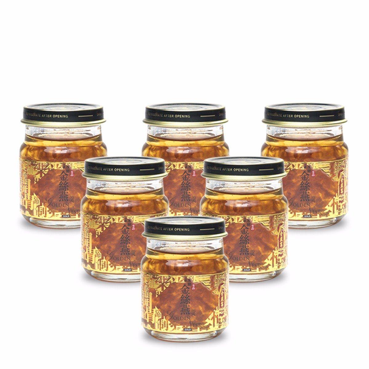 Bird’s (Swallow’s) Nest Soup – Original Rock Sugar – Golden Nest 1 Box (6 Bottles x 75ml)