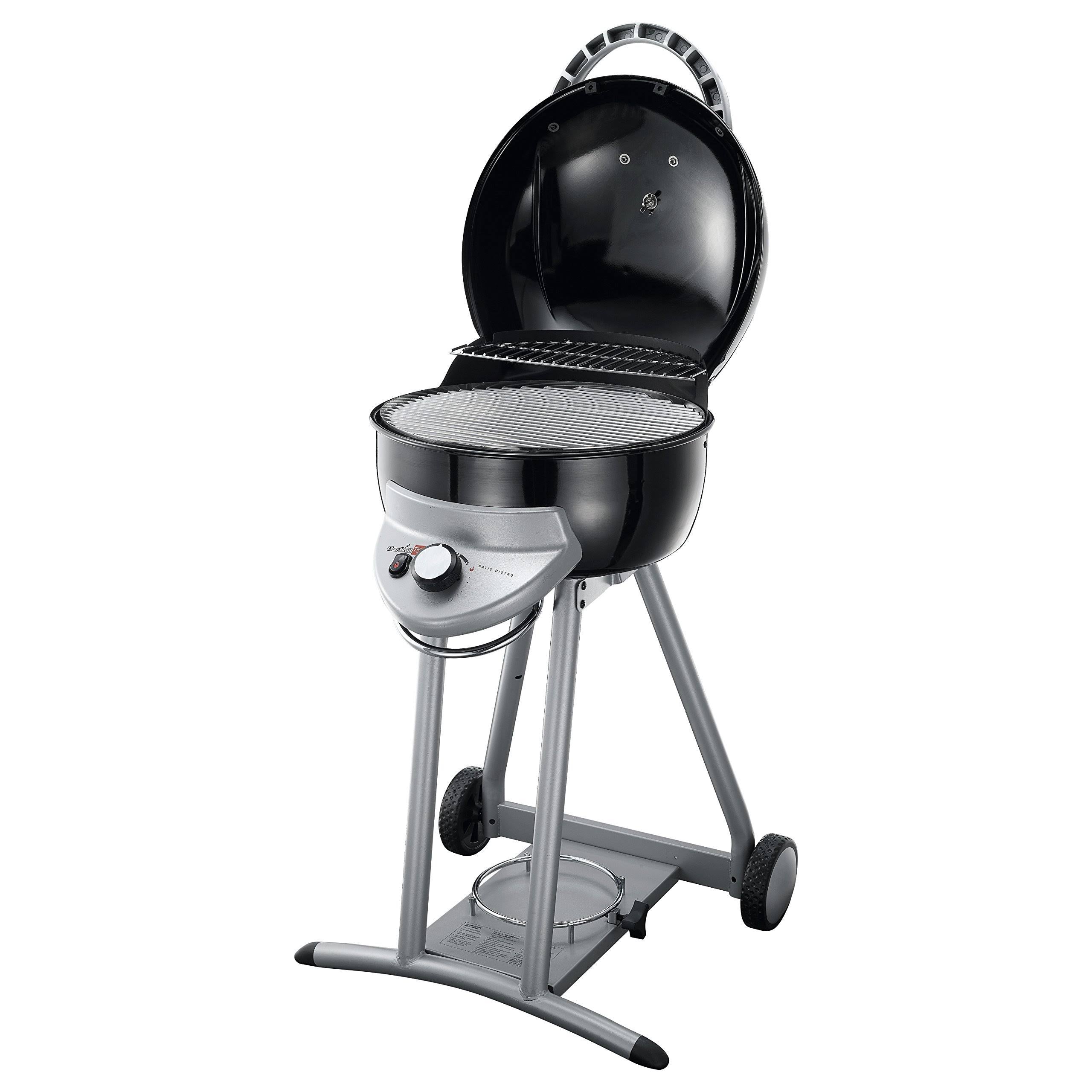 CharBroil TRUInfrared Patio Bistro Gas Grill  Black
