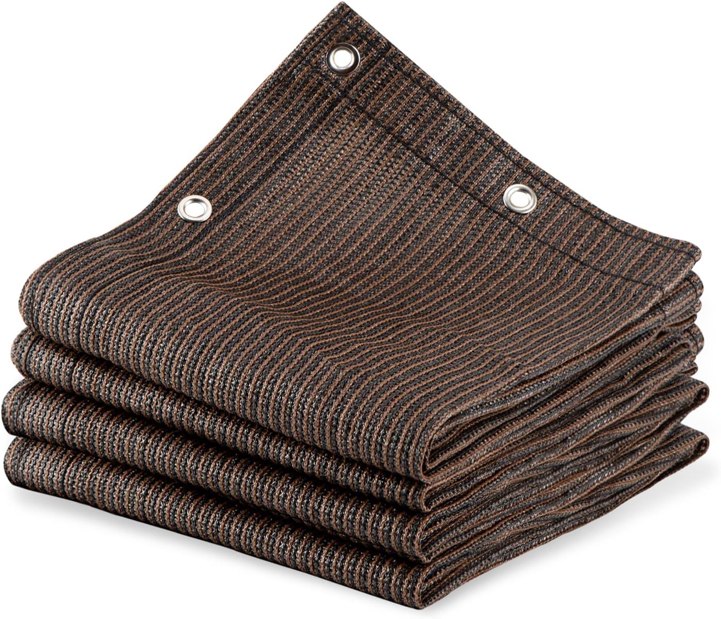 ABOSUN Outdoor Sun Shade Cloth, 12’ x 20’, Pergola, Deck, and Backyard Patio Sunshade with UV Protection, Heat Resistant HDPE Material, Reinforced Grommets (12x20 FT)