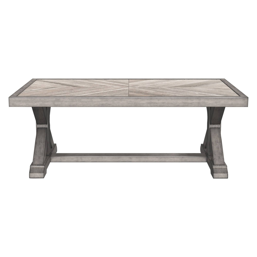 Beachcroft Rectangular Cocktail Table - Beige - Outdoor by Ashley