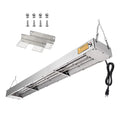 WeChef 43 Commercial Food Warmer 1100W Electric Strip Heater Stainless Steel Heating Lamp for Restaurant