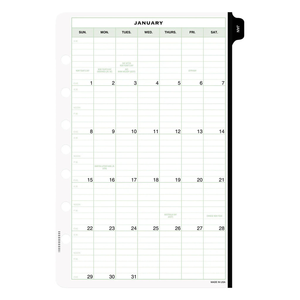 Day-Timer Two-Page-Per-Day Original Refill