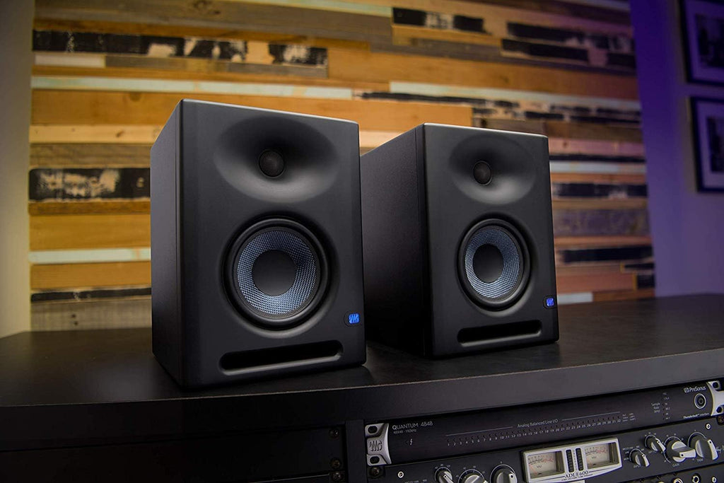 PreSonus AudioBox 96 Audio Interface (May Vary Blue or Black) Full Studio Bundle with Studio One Artist Software Pack with Eris 4.5 BT Pair Studio Bluetooth Monitors and 1/4” Instrument Cable