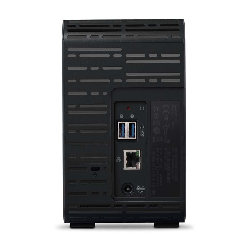 WD My Cloud EX2 Ultra WDBVBZ0000NCH 2-Bay Diskless Personal cloud Storage device