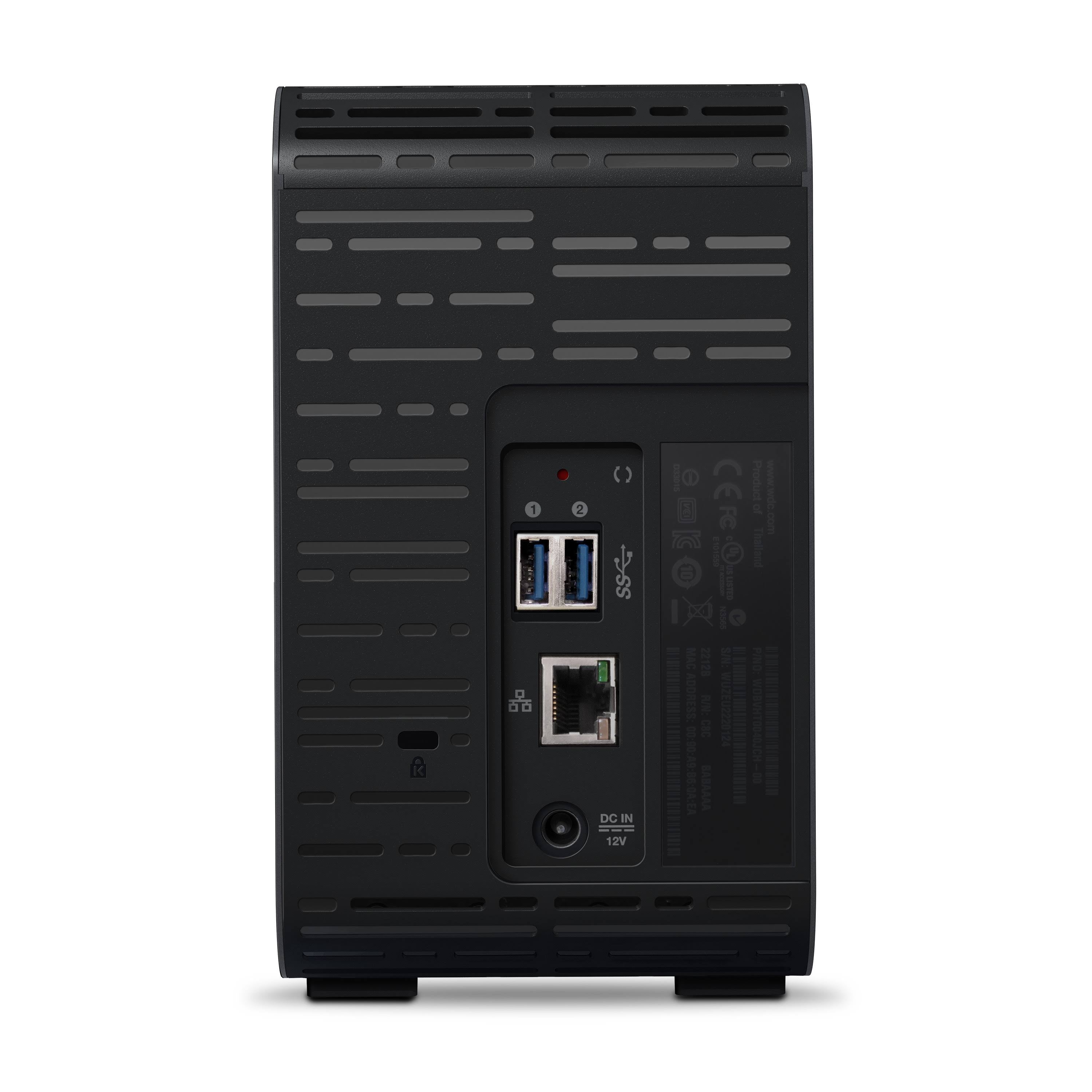 WD My Cloud EX2 Ultra WDBVBZ0000NCH 2-Bay Diskless Personal cloud Storage device