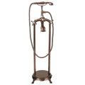 AKDY TF0053 Stand Alone Single Handle Floor Mounted Clawfoot Tub Faucet