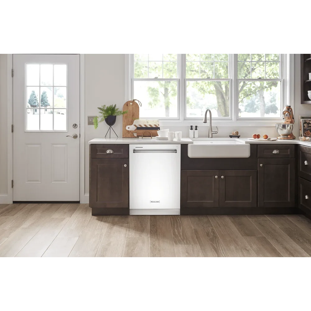 Kitchenaid Kdte204k 24 Wide 13 Place Setting Energy Star Certified Built-In Top Control