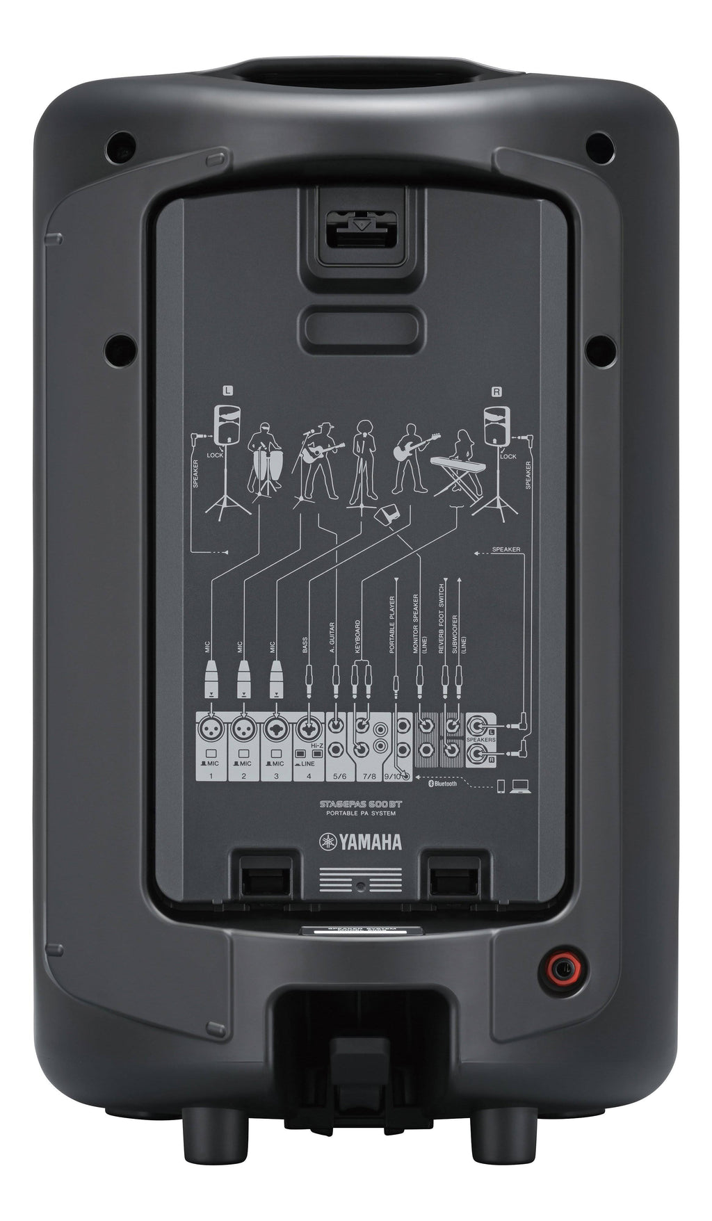 Yamaha Stagepas 600BT Portable PA System - 680W - Bluetooth