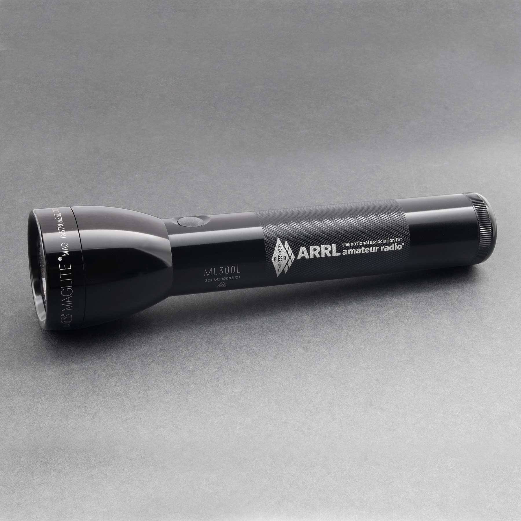 Maglite ML300L LED 2-Cell D Flashlight - ARRL