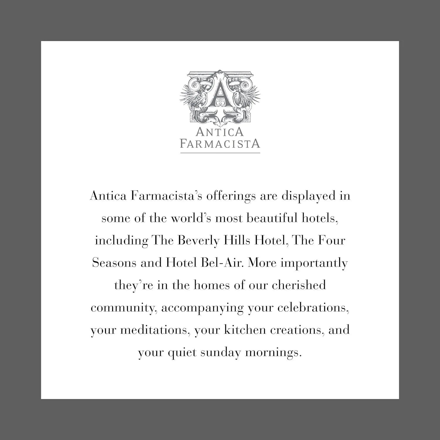 Antica Farmacista Diffuser - Santorini 500ml/17oz