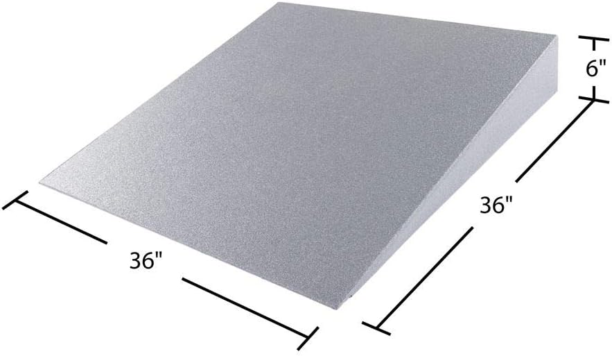 VersaRamp 6 High Lightweight Foam Threshold Ramp for Wheelchairs, Mobility Scooters, and Power Chairs by Silver Spring