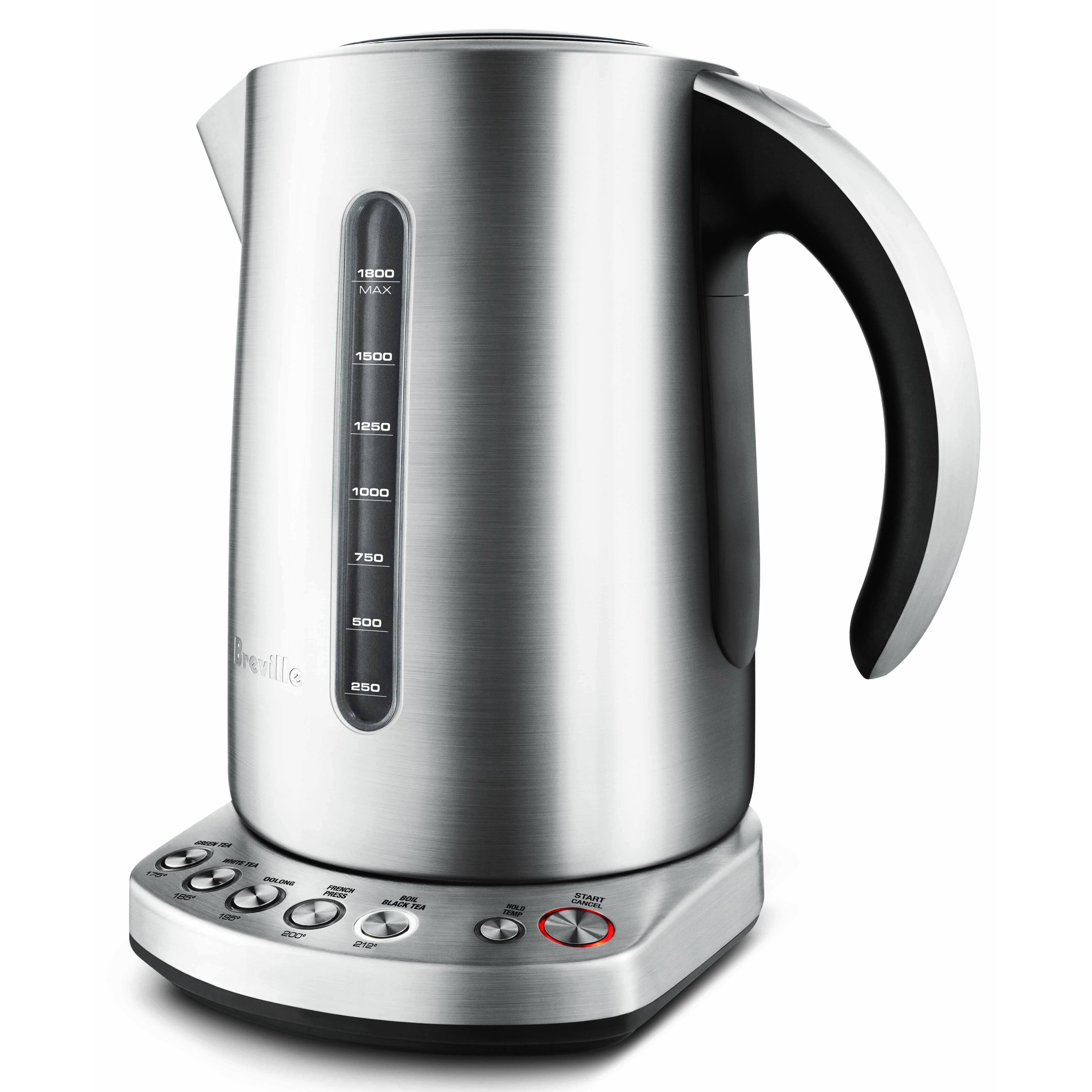 Breville - The IQ Kettle 7-Cup Electric Kettle - Brushed Stainless Steel