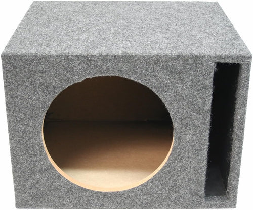 Car Audio Single 15 Vented Subwoofer Stereo Sub Box Ported Enclosure 3/4 MDF