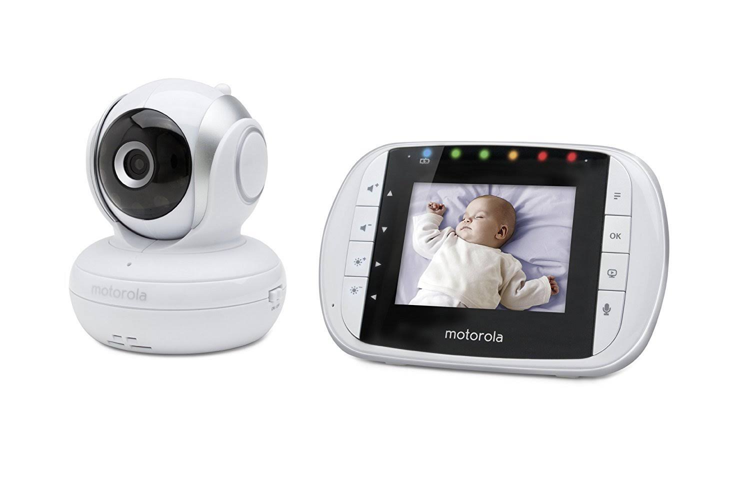 Motorola MBP33S Wireless Video Camera Baby Monitor MBP33SBU