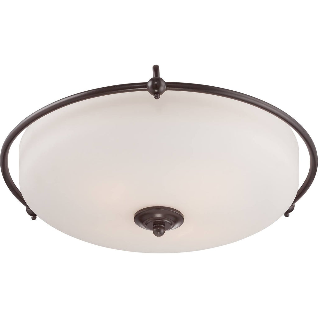 Quoizel GF1621PN Griffin Flush Mount Light, Palladian Bronze