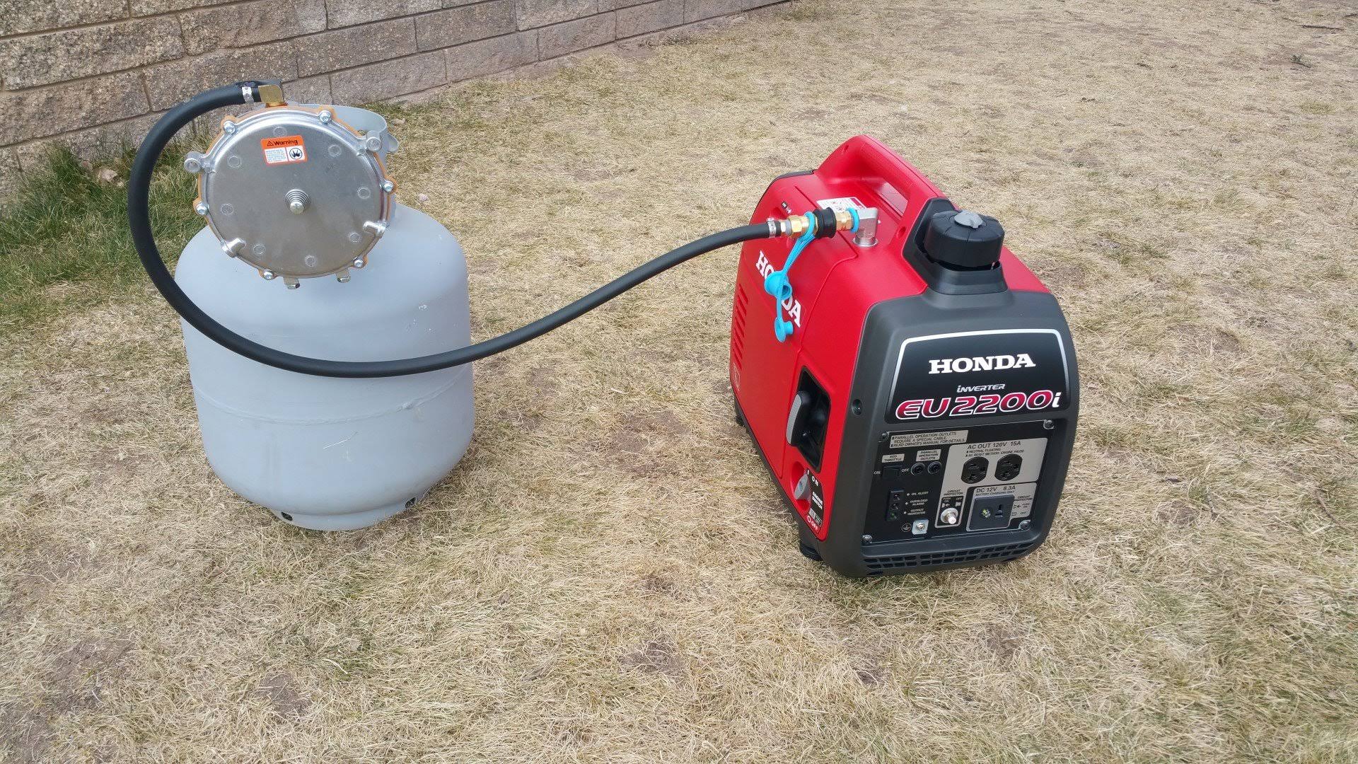 Honda EU2200i Propane, Natural Gas, Gasoline Tri-Fuel Conversion Kit