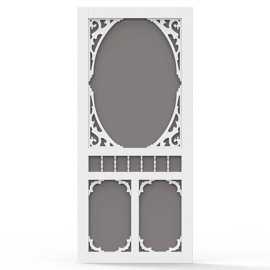 Screen Tight CHS36 Solid Vinyl Screen DOOR, White, 36-Inch by 80-Inch