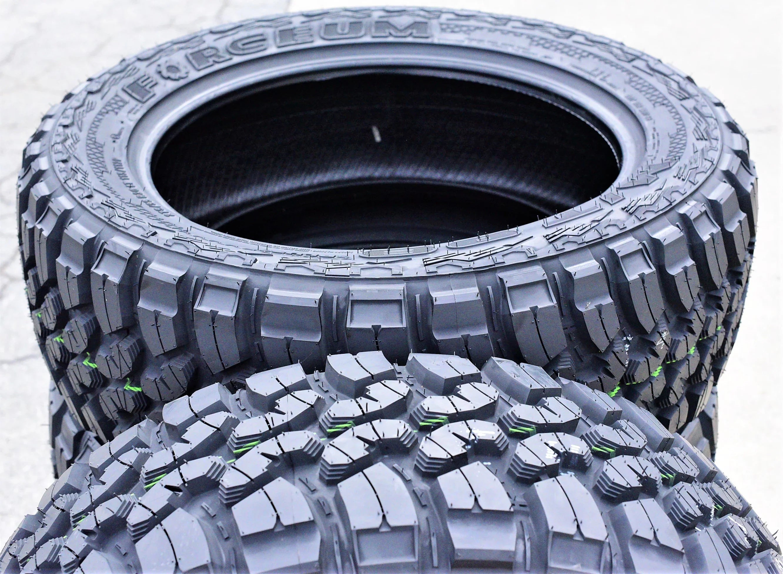 Set of 4 (FOUR) Forceum M/T 08 Plus LT 235/75R15 Load C (6 Ply) MT Mud Tires
