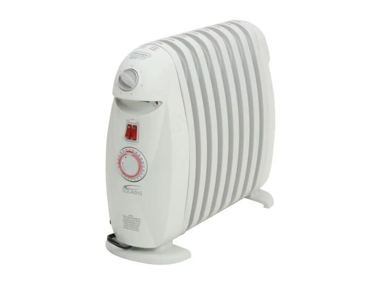 DeLonghi TRN0812T 1,200 Watt Portable Oil-Filled Radiator Heater with Timer