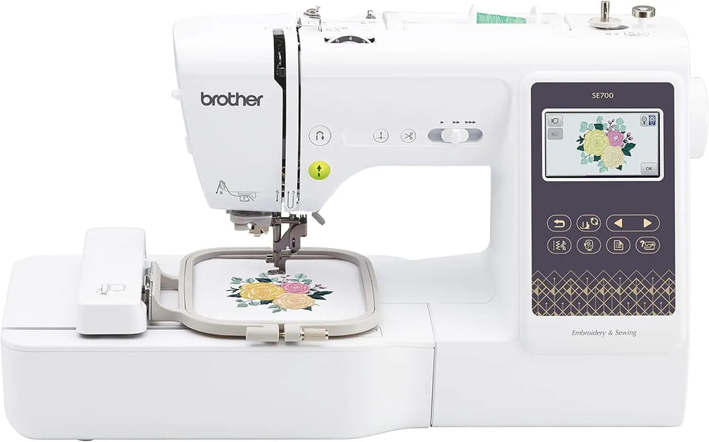 Computerized Sewing & Embroidery Machine with Wireless LAN – 135 Designs & 103 Stitches Built-In