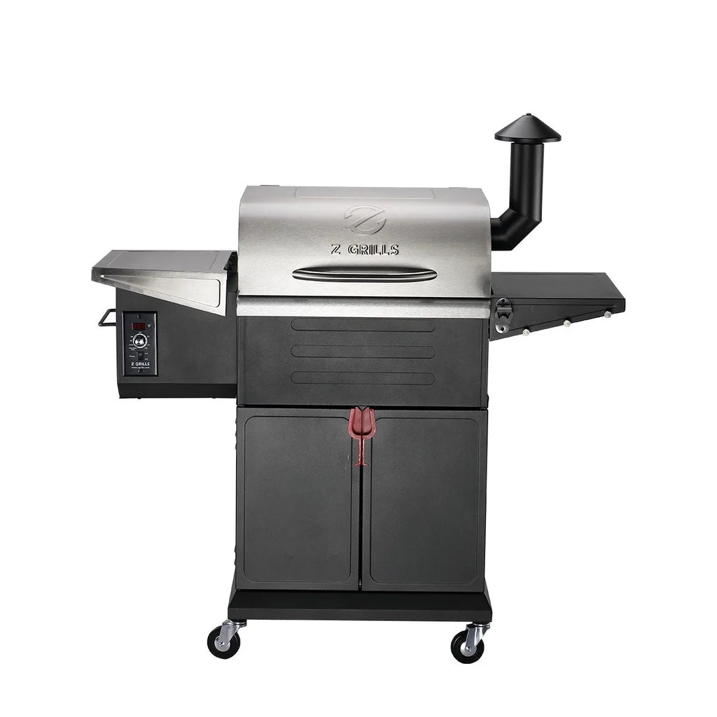 Z GRILLS Wood Pellet Grill Smoker with PID Technology, Auto Temperature Control, Direct Flame Searing Function, 572 sq in Cooking Area for Outdoor BBQ