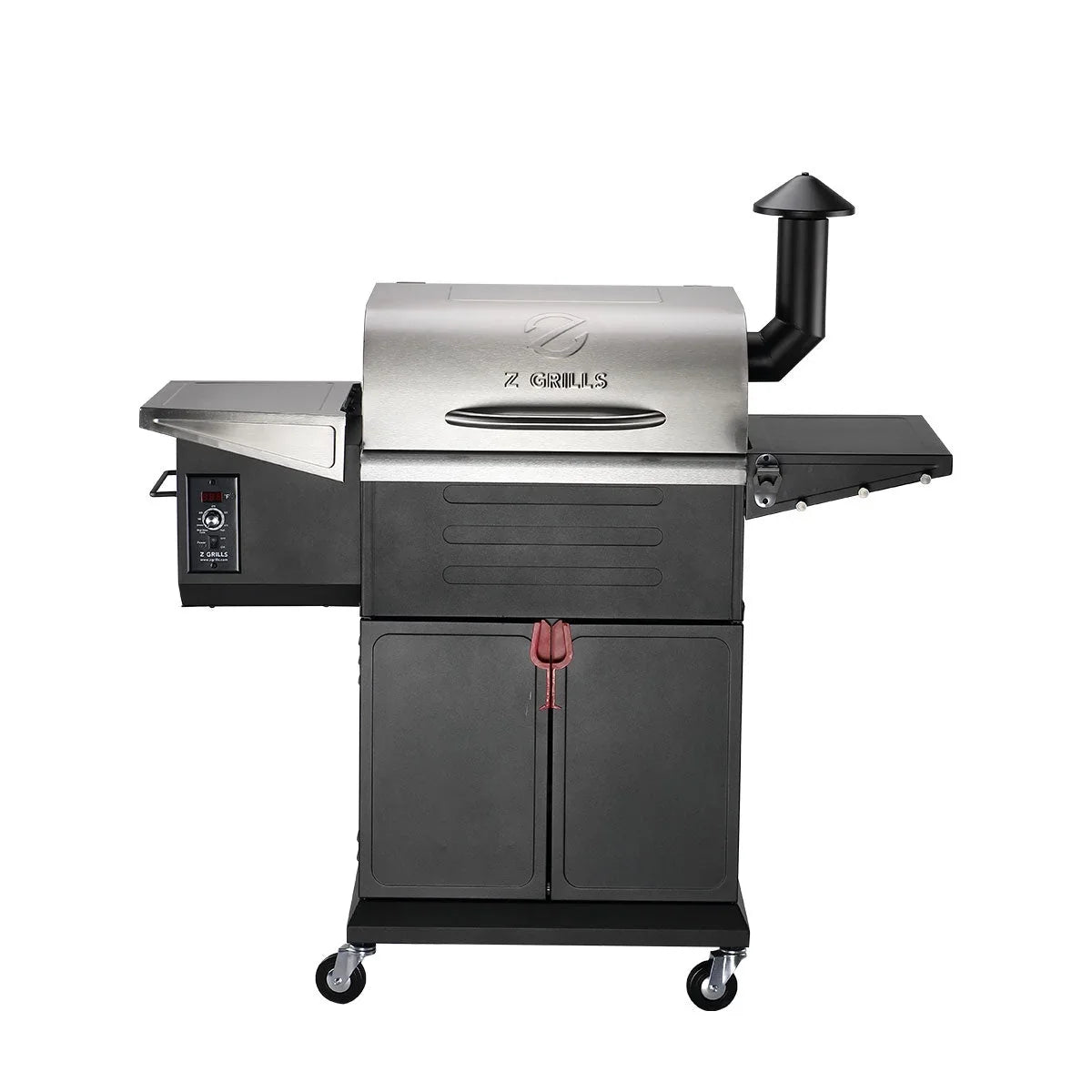 Z GRILLS Wood Pellet Grill Smoker with PID Technology, Auto Temperature Control, Direct Flame Searing Function, 572 sq in Cooking Area for Outdoor BBQ