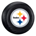 Pittsburgh Steelers Black Logo Tire Cover - Standard Size