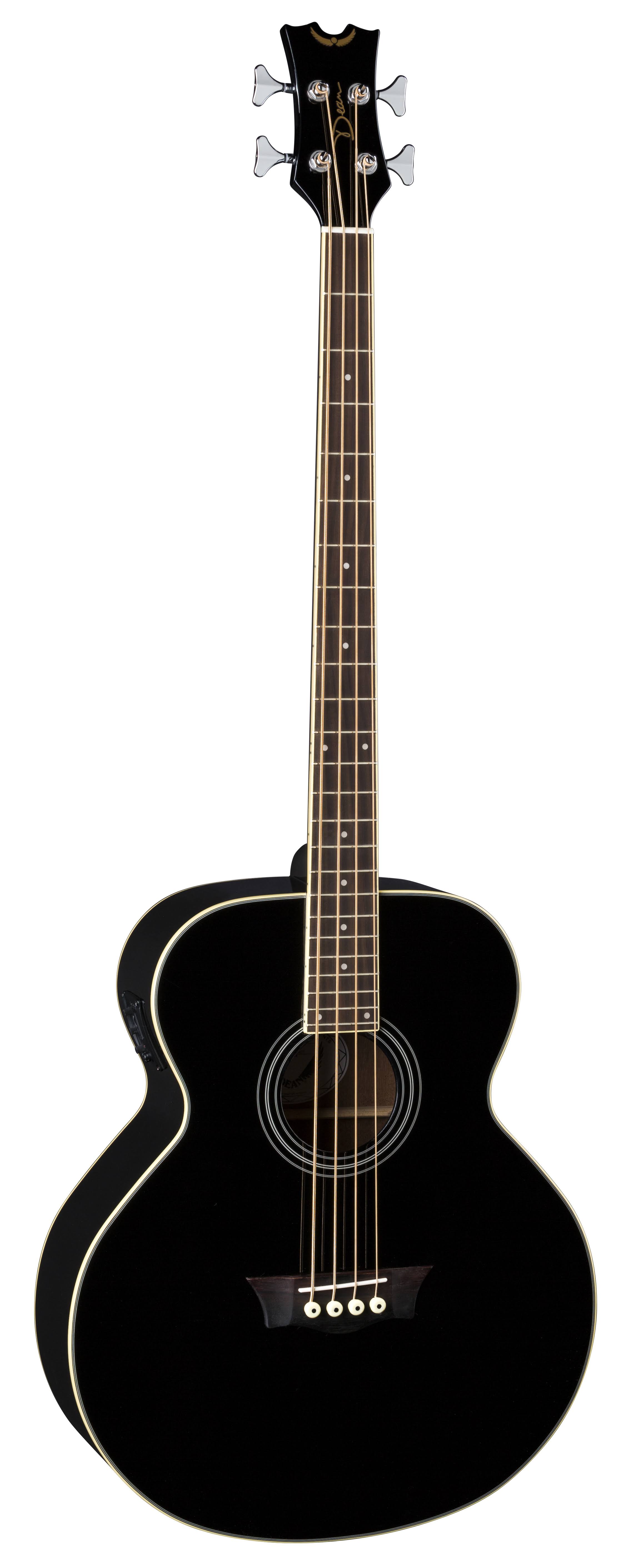 Dean EAB Acoustic-Electric Bass Black