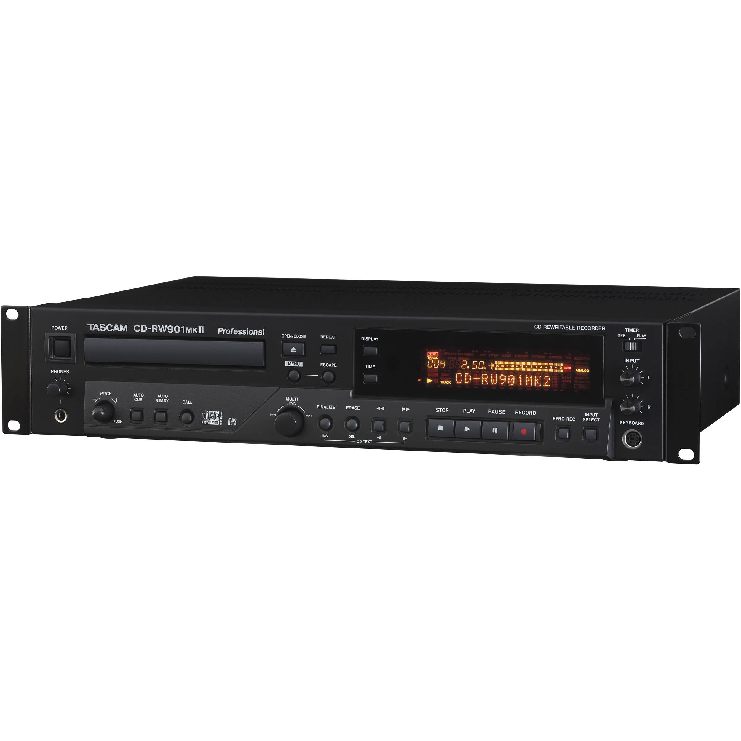 Tascam CD Recorder/Player CD-RW901MKII