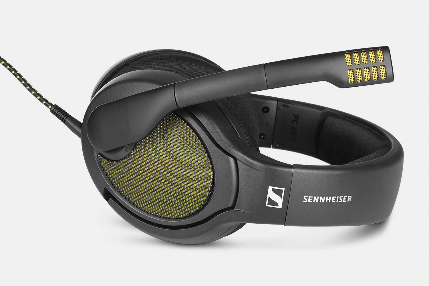 Drop + Sennheiser PC38X Gaming Headset — Noise-Cancelling Microphone Black