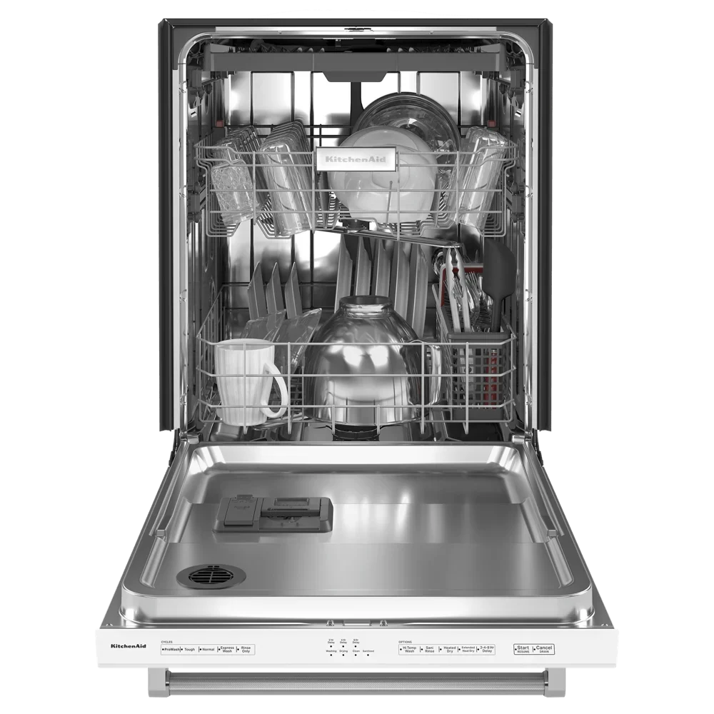Kitchenaid Kdte204k 24 Wide 13 Place Setting Energy Star Certified Built-In Top Control
